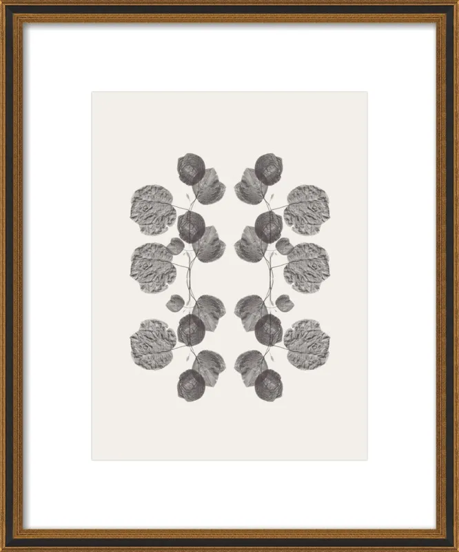 The Last Bougainvillea Rorschach by Corina Nika for Artfully Walls