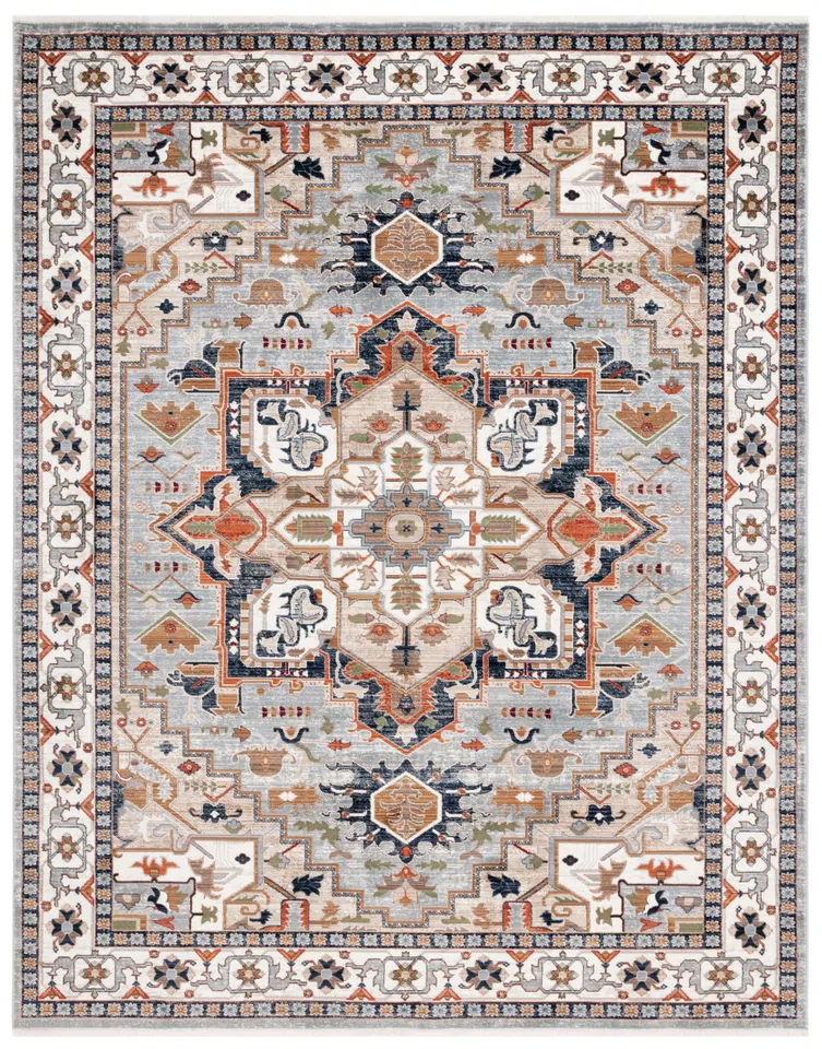 Lauren Ralph Lauren Collection Amberley Rug, Grey/Beige Black, 9' x 13'