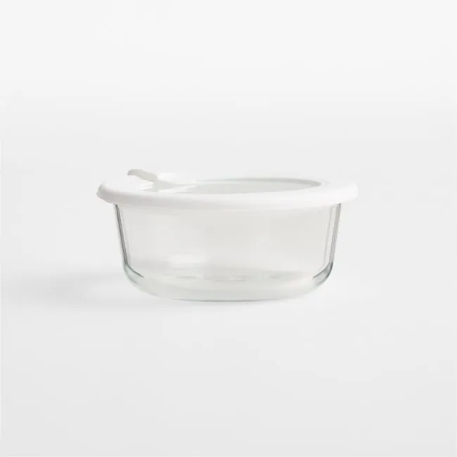 Bentgo Small 1.6-oz. Signature Glass Food Storage Container with Leak-Proof Glass and Silicone Lid