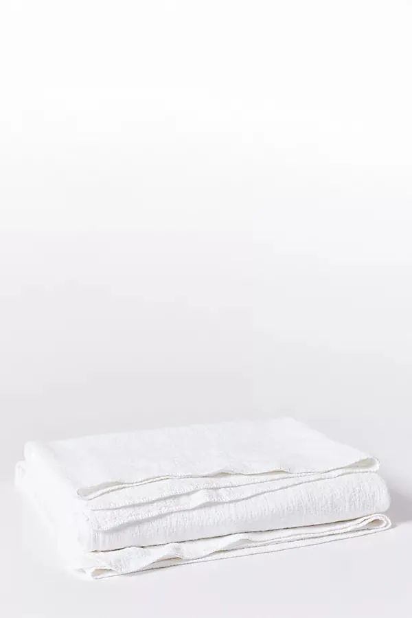 Cascade Organic Matelasse Blanket