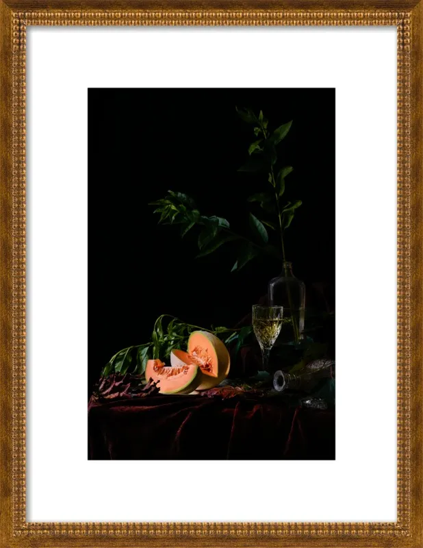 Cantaloupe by Dustin Halleck for Artfully Walls