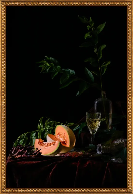 Cantaloupe by Dustin Halleck for Artfully Walls
