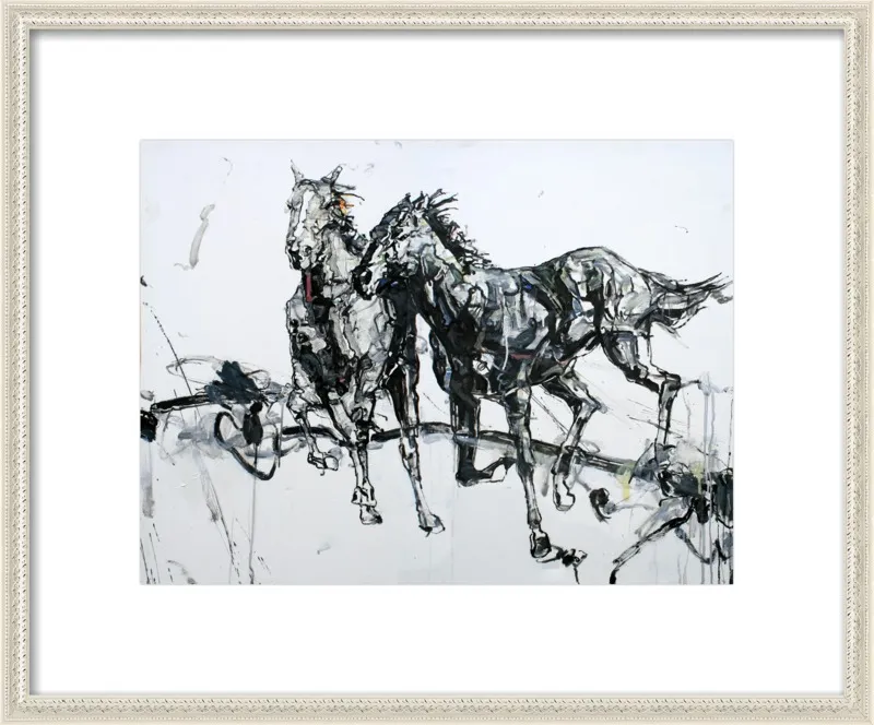 The Races by Shao Y. Zhang for Artfully Walls