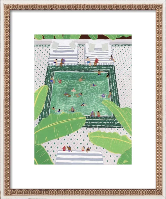 Green Riad by Joanne Ho for Artfully Walls