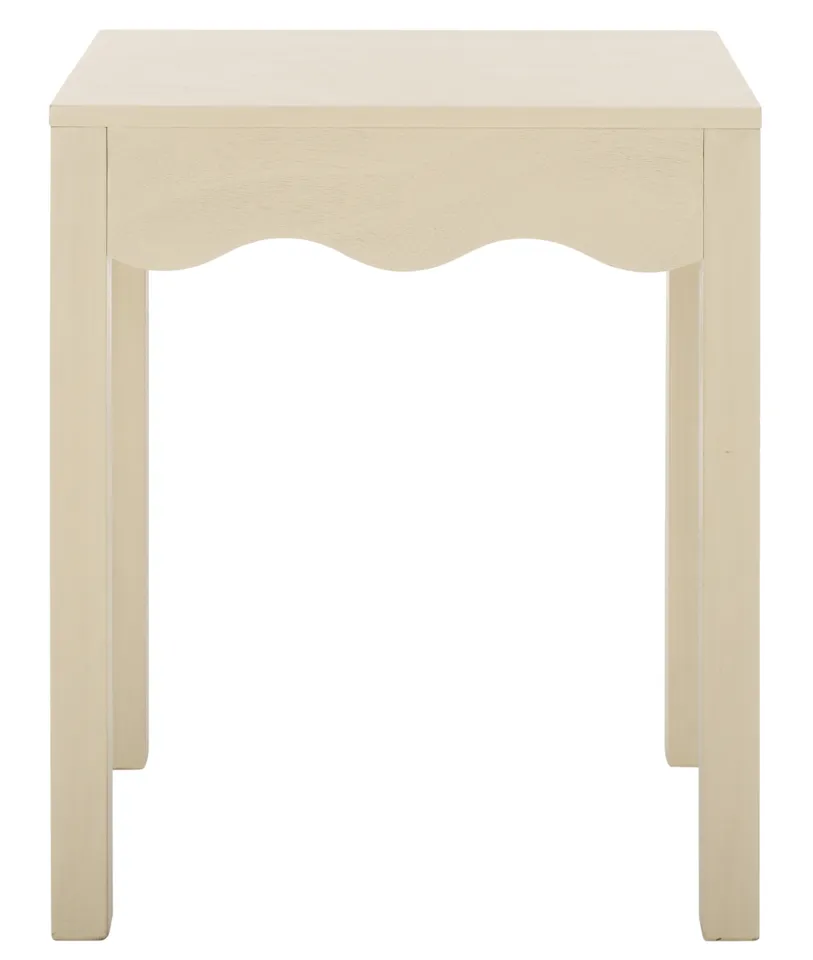 Litith Square Wave Accent Table - Sand