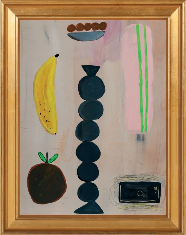 Still life with a phone vibration by Agata Królak for Artfully Walls