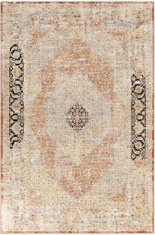 Aspendos Beige Indoor 10' x 13'11" Machine Woven Rug