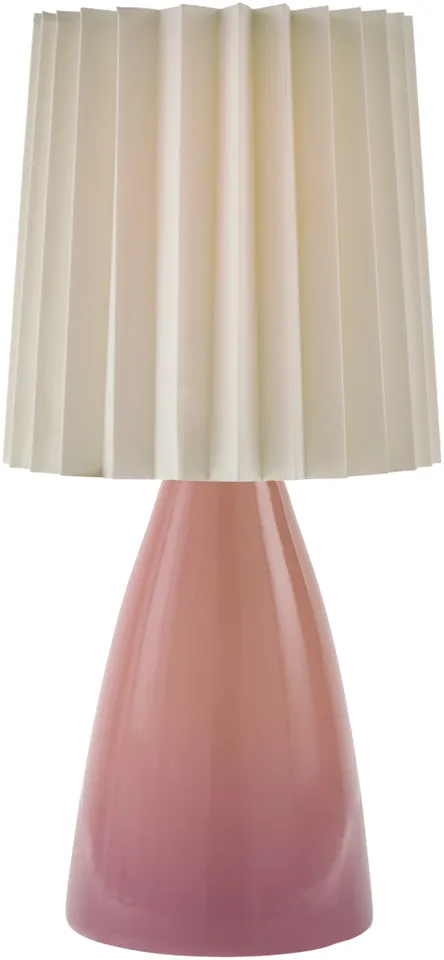 Galera  Glazed 13"H x 6"W x 6"D Accent Table Lamp