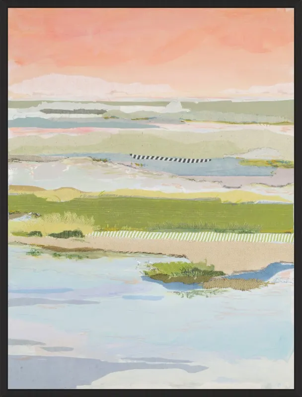 Marsh Blush East by Karin Olah for Artfully Walls