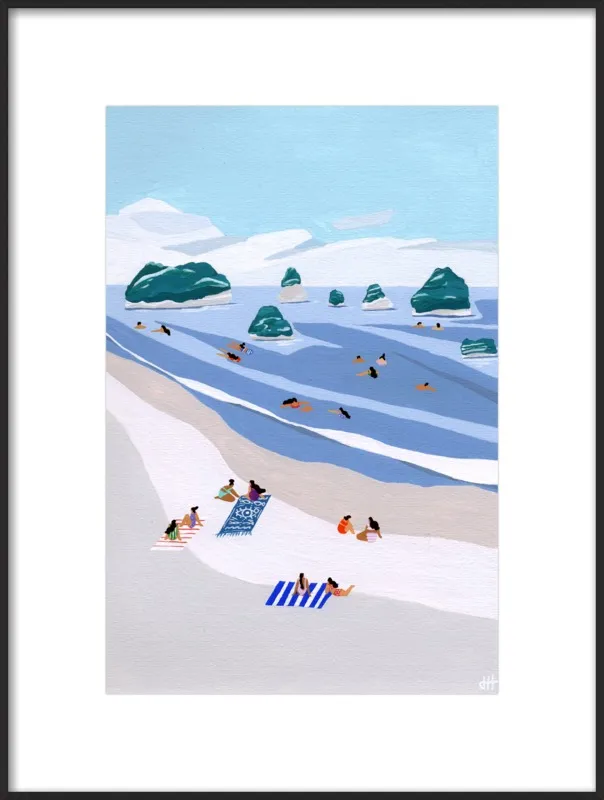 Island dots by Joanne Ho for Artfully Walls