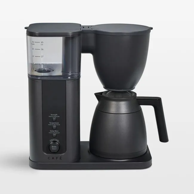 CAFÉ ™ Matte Black 10-Cup Drip Coffee Maker with Thermal Carafe