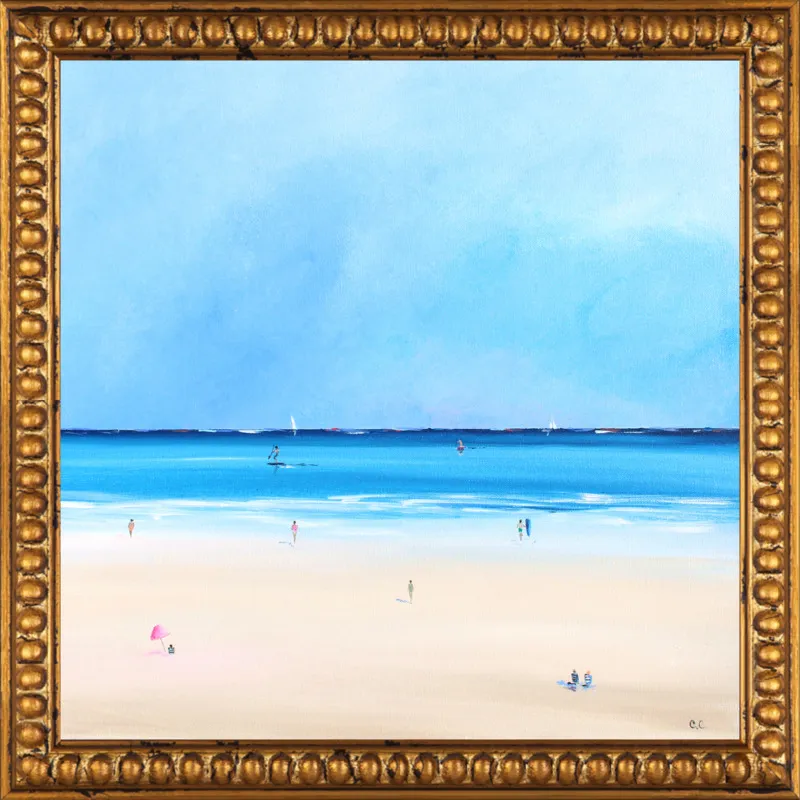 Smooth Ocean Sale by Caroline Chriss  for Artfully Walls