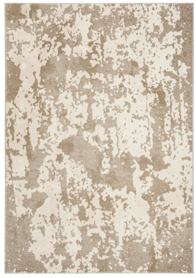 Arlo Home Woven Area Rug, VGE773B, Beige/Cream,  5' 1" X 7' 6"