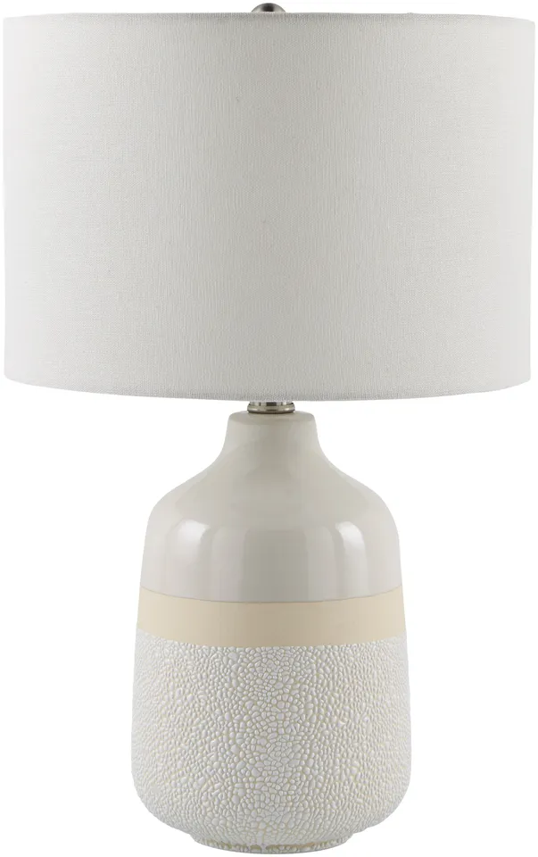 Togo  Glazed 20"H x 14"W x 14"D Accent Table Lamp