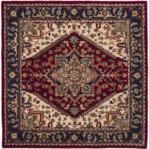 Heritage Row Heriz Medallion Area Rug