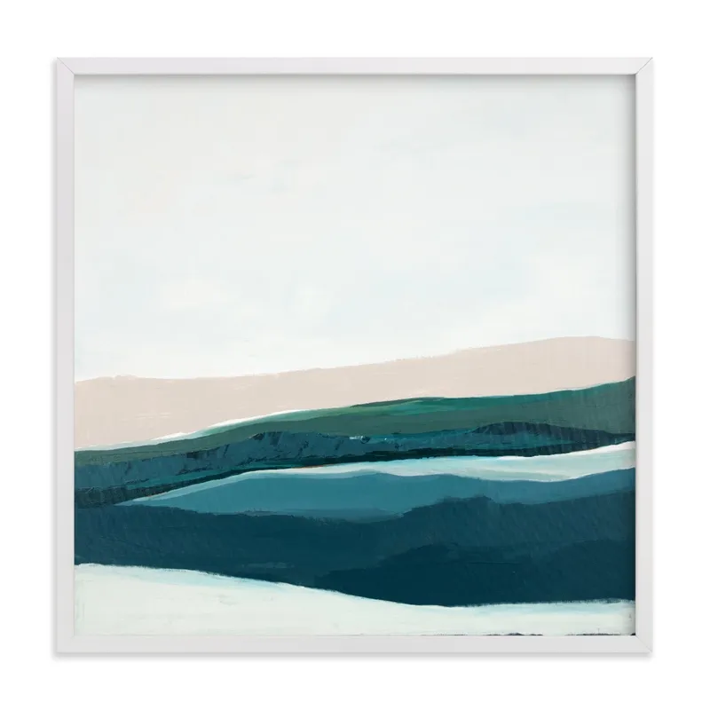 Seascape At Dusk Limited Edition Fine Art Print