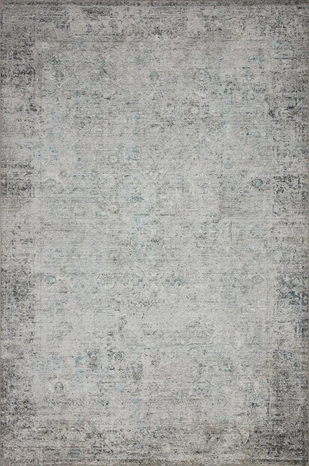 Loloi Drift Ivory / Silver 18" x 18" Sample