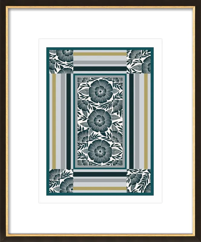 Botanical Frame 1 by Katharine Watson for Artfully Walls