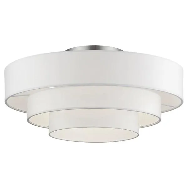 Geraldine Large Semi-Flushmount