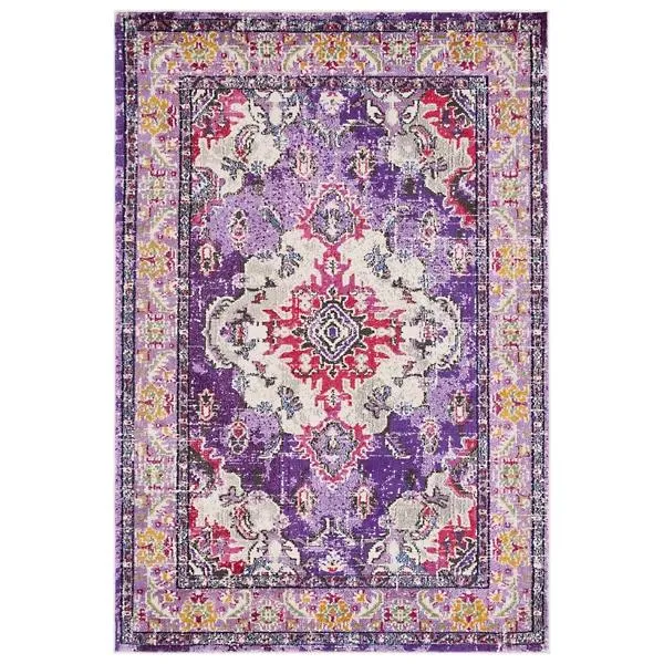Montego Distressed Medallion Area Rug