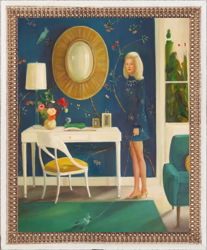 The Invisible Nature of Tansy Fairchild by Janet Hill for Artfully Walls