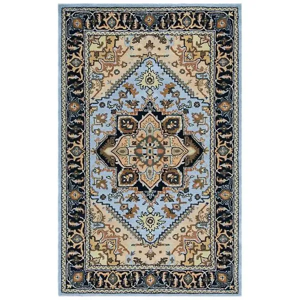 Heritage Row Heriz Medallion Area Rug