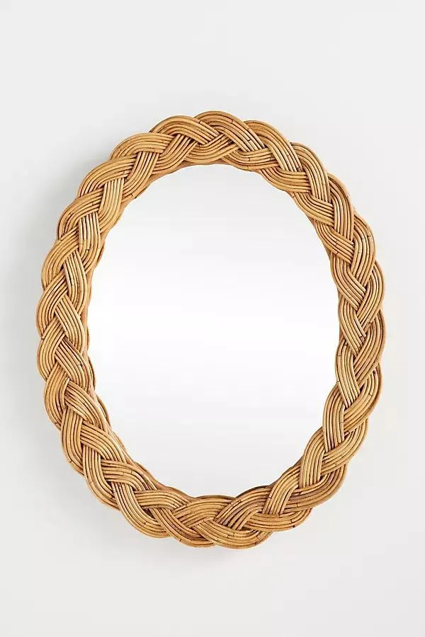 Castello Rattan Wall Mirror