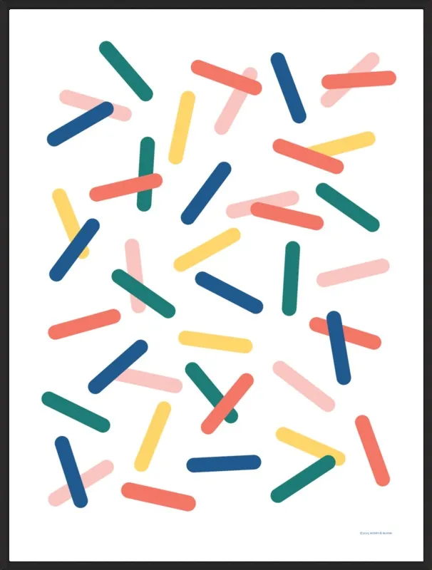 Sprinkle by Becky Hui Chan for Artfully Walls