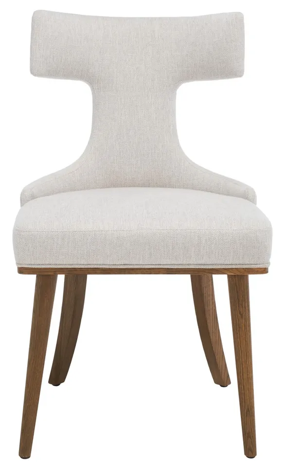 Krisalyn Linen Dining Chair - Taupe