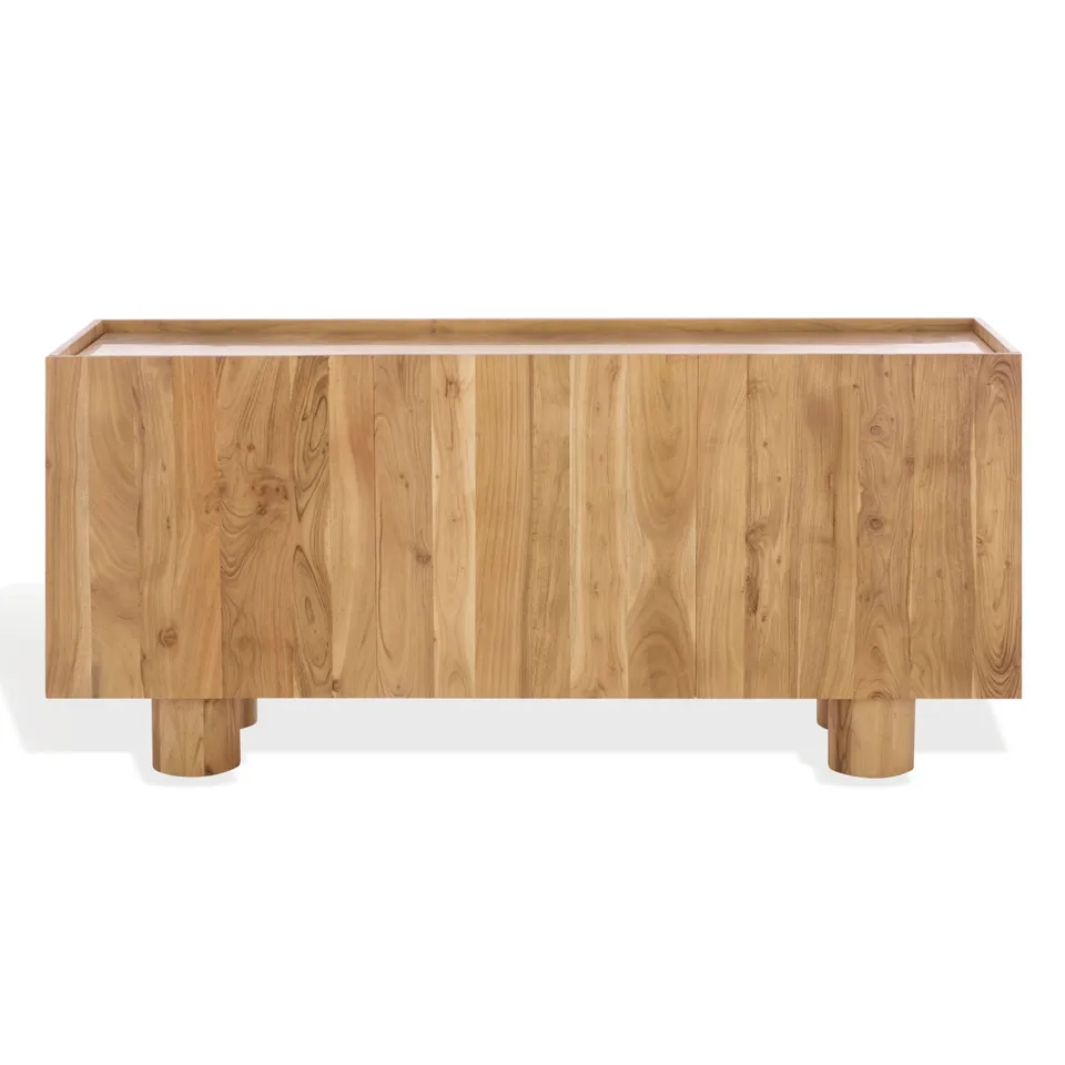 Ashlietta Travertine Sideboard - Natural / Travertine