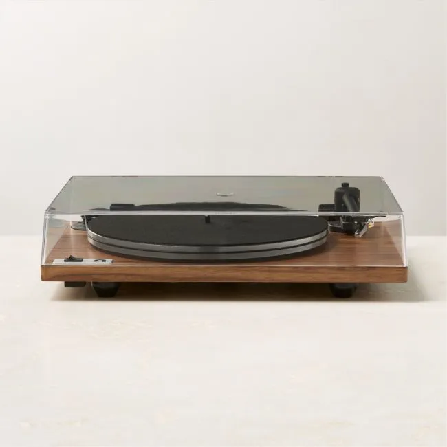 Orbit Plus (Gen 2) Walnut Turntable With Built-In Pre Amp