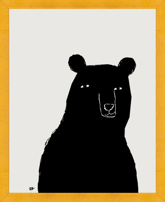 Benson the Bear by Rob Blackard for Artfully Walls