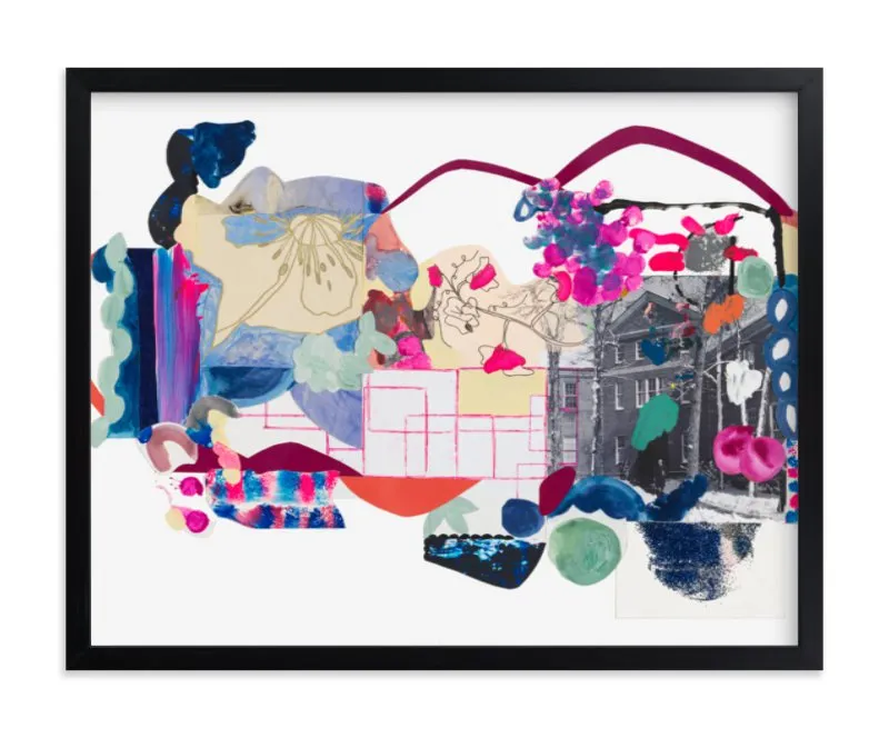 Pink And Blues Landscape Limited Edition Fine Art Print