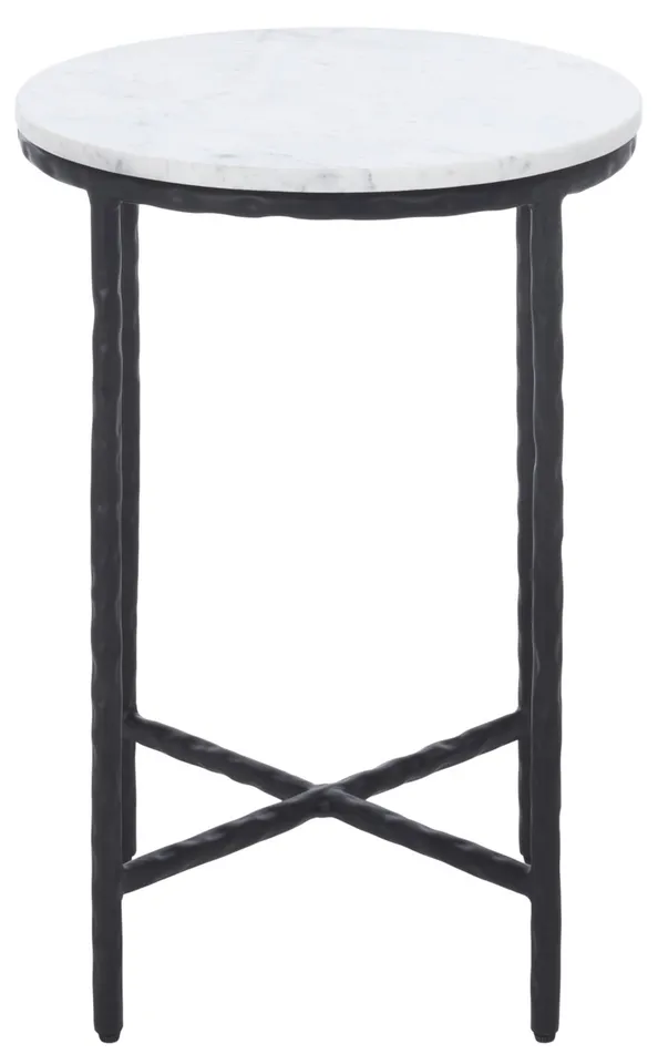 Saylor Accent Table - Black / White