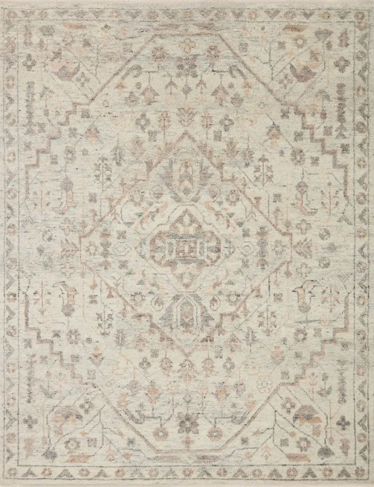 Loloi Marco Ivory / Taupe 18" x 18" Sample