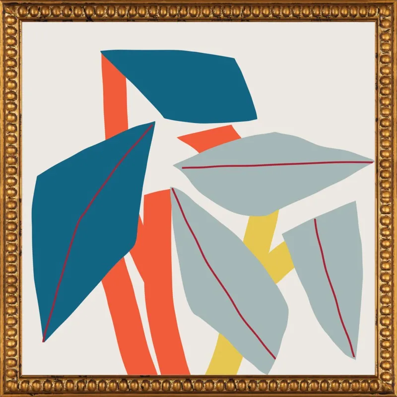 Colourful leaves by Jessica Nielsen for Artfully Walls