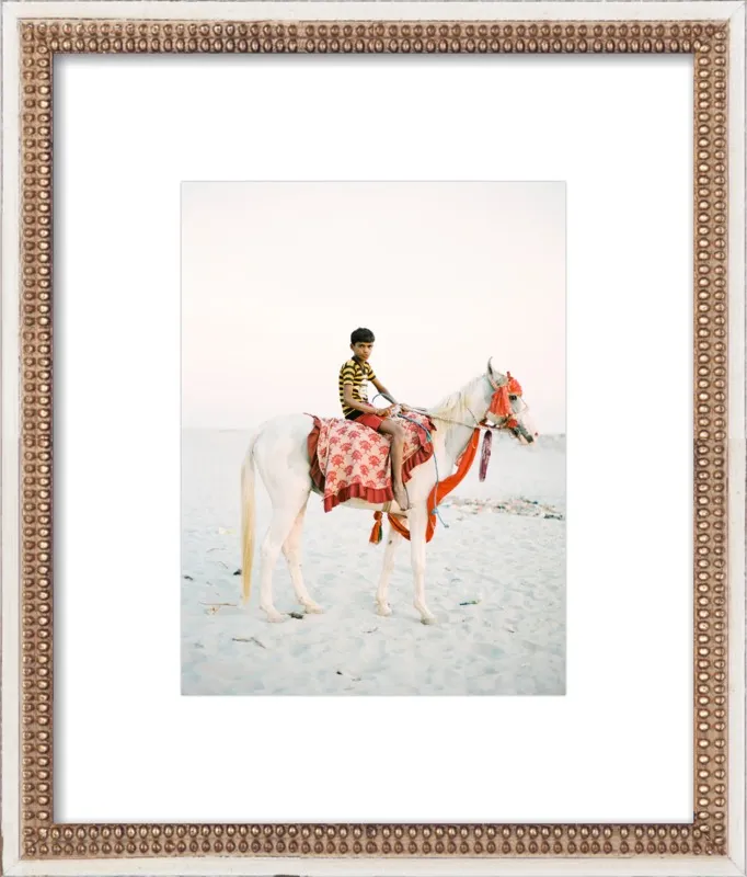 Boy on Horse by Andrew Jacona for Artfully Walls