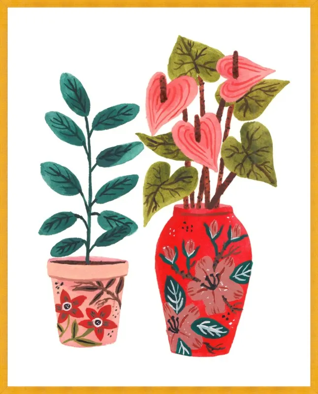 Planter by Ploypisut for Artfully Walls
