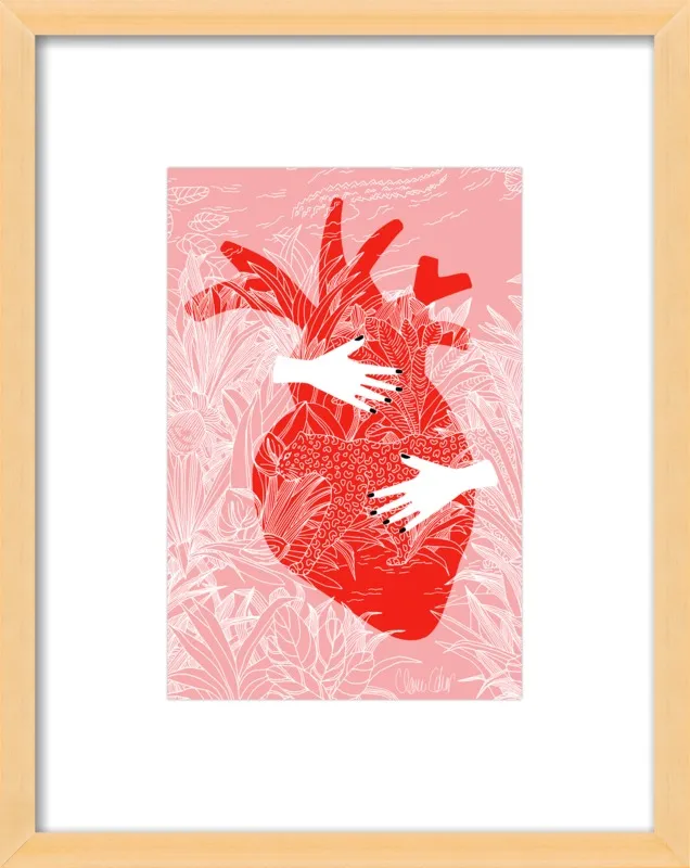 REFUGE ROSE by Claire Colin for Artfully Walls
