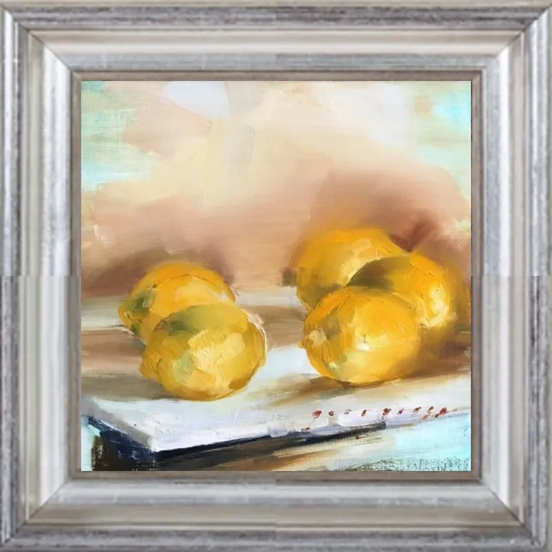 "Lemons" by Georgesse Gomez for Artfully Walls