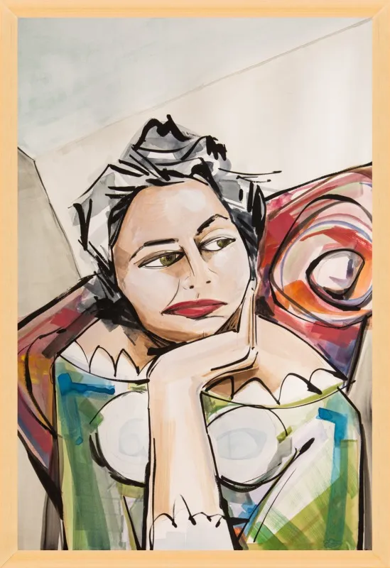 Ponder by Becky Aubry for Artfully Walls