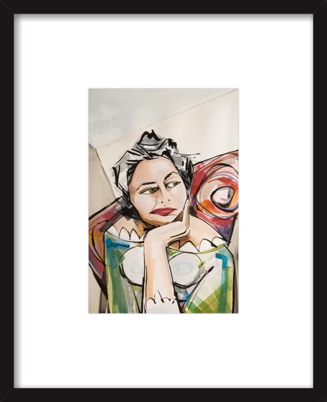 Ponder by Becky Aubry for Artfully Walls