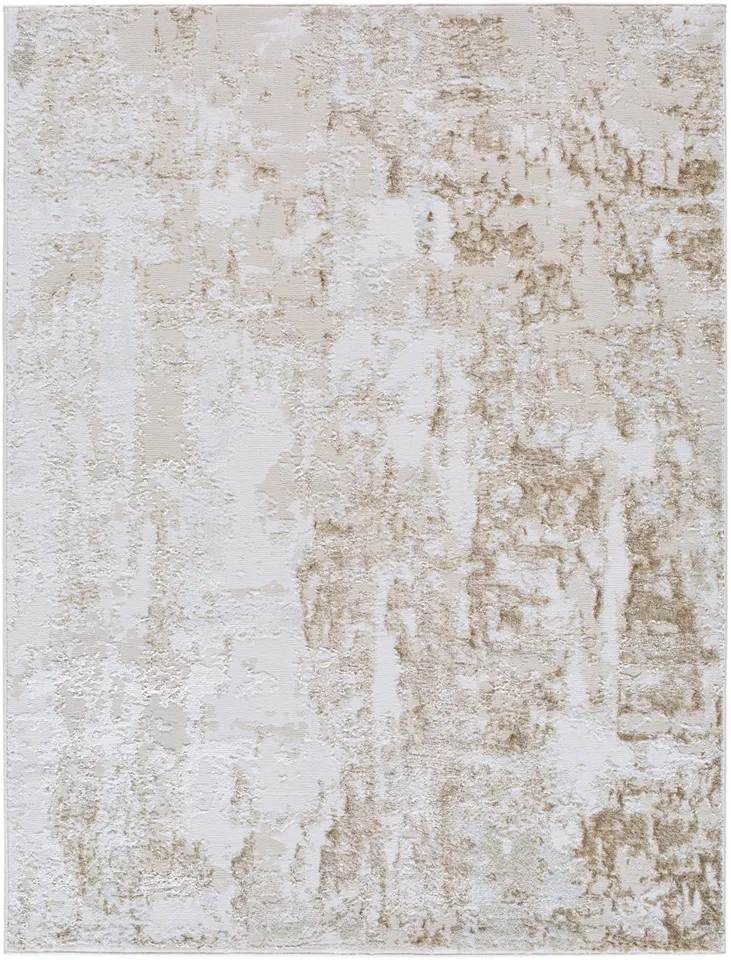 Sunrise Beige Indoor 2' x 2'11" Machine Woven Rug
