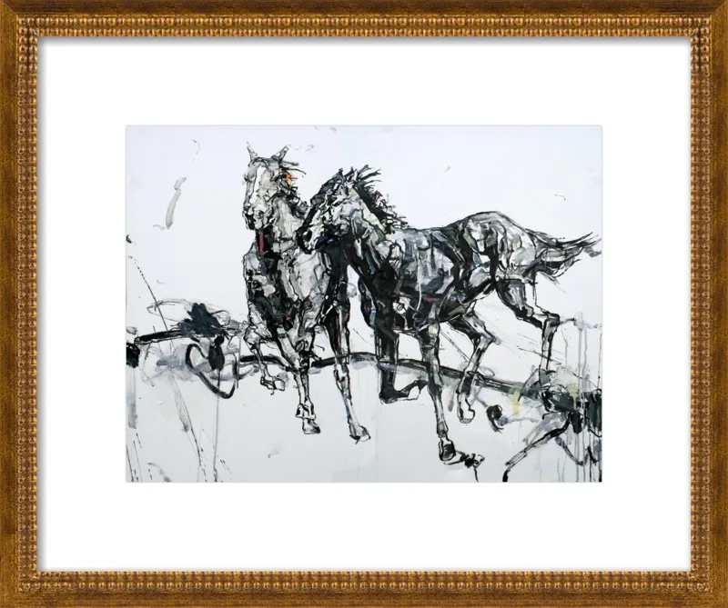 The Races by Shao Y. Zhang for Artfully Walls
