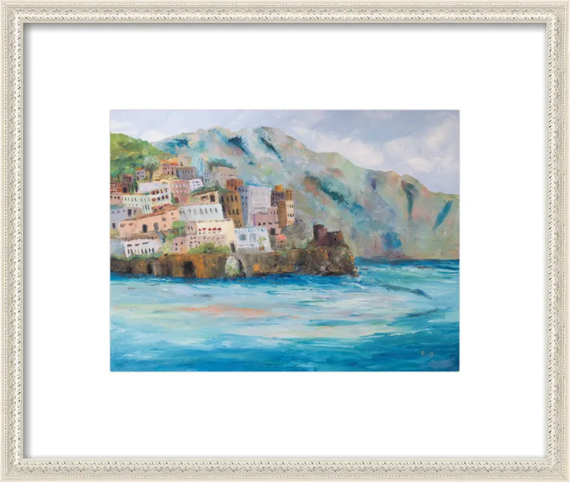 Amalfi Coast by Renee A Ortiz for Artfully Walls
