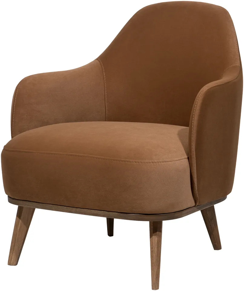 Fantino Polyester 30"H x 28"W x 28"D Accent Chair
