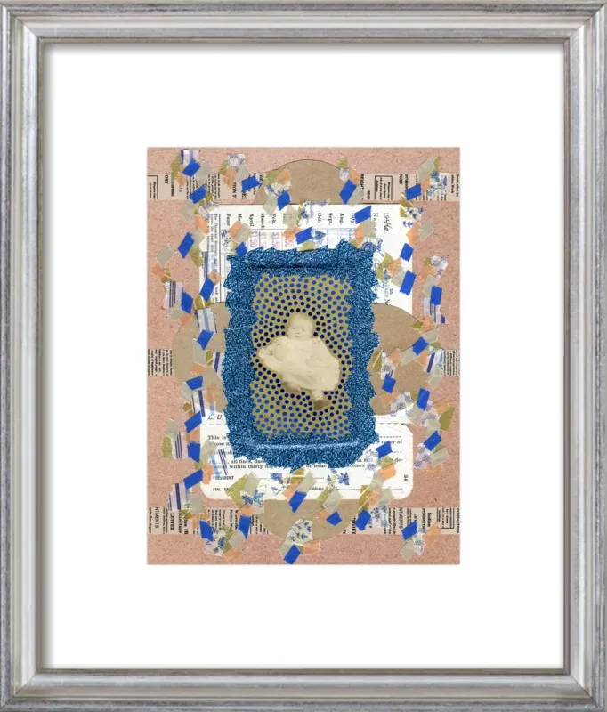 Blue awakening by Naomi Vona for Artfully Walls
