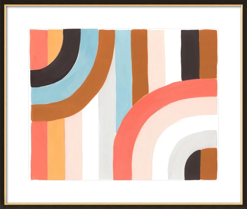 Colors from '73 by Carrie Shryock for Artfully Walls