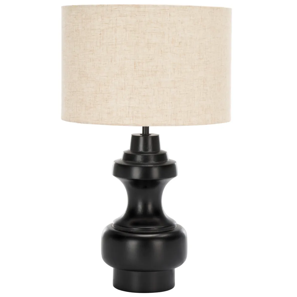 Junko 20" Table Lamp - Black