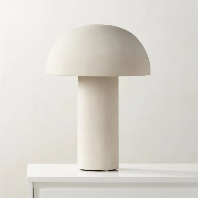 Enoki Natural Dome Table Lamp